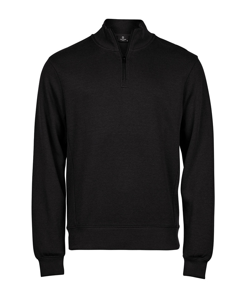 Ribbed interlock half-zip - personalised by IPM Teamwear