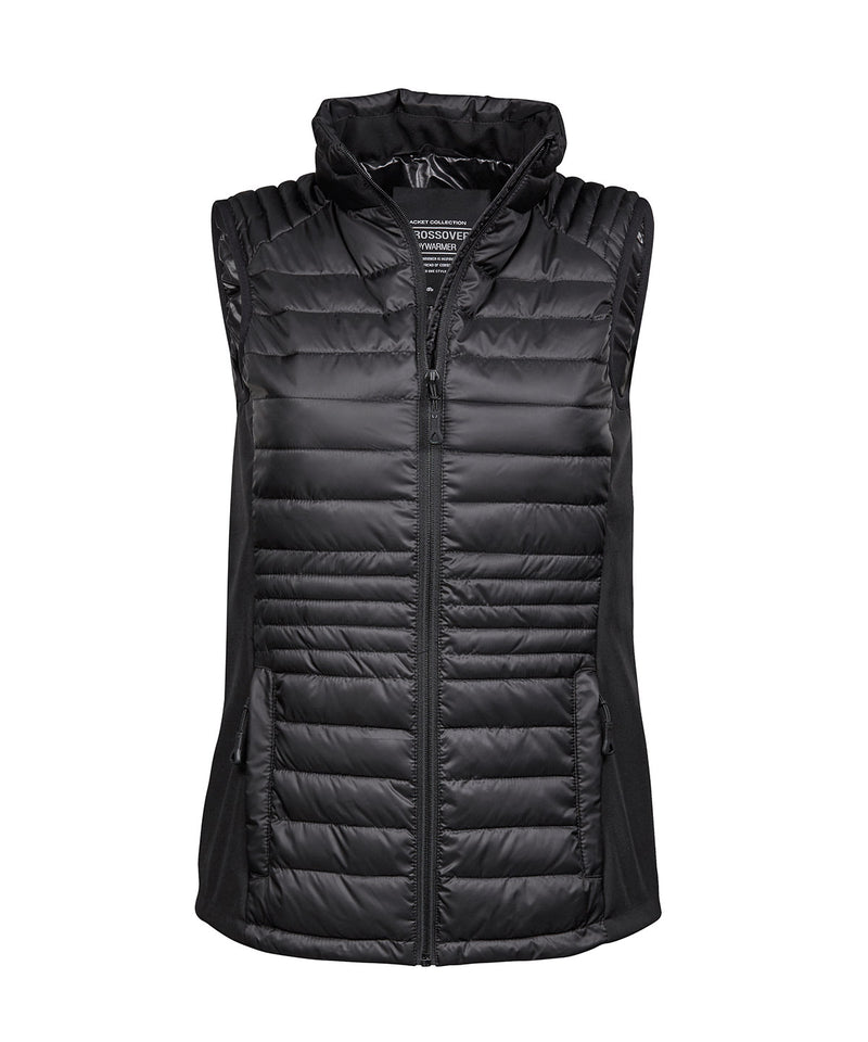 Women's crossover bodywarmer - personalised by IPM Teamwear