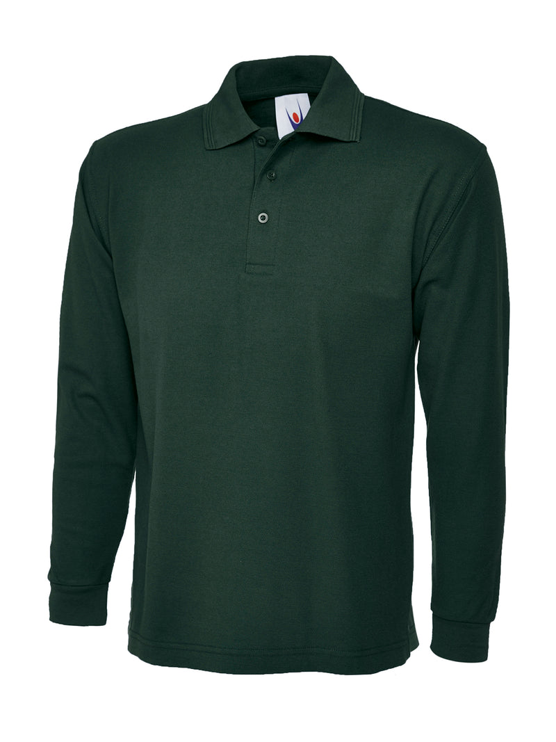 Longsleeve Classic Poloshirt - personalised by IPM Teamwear