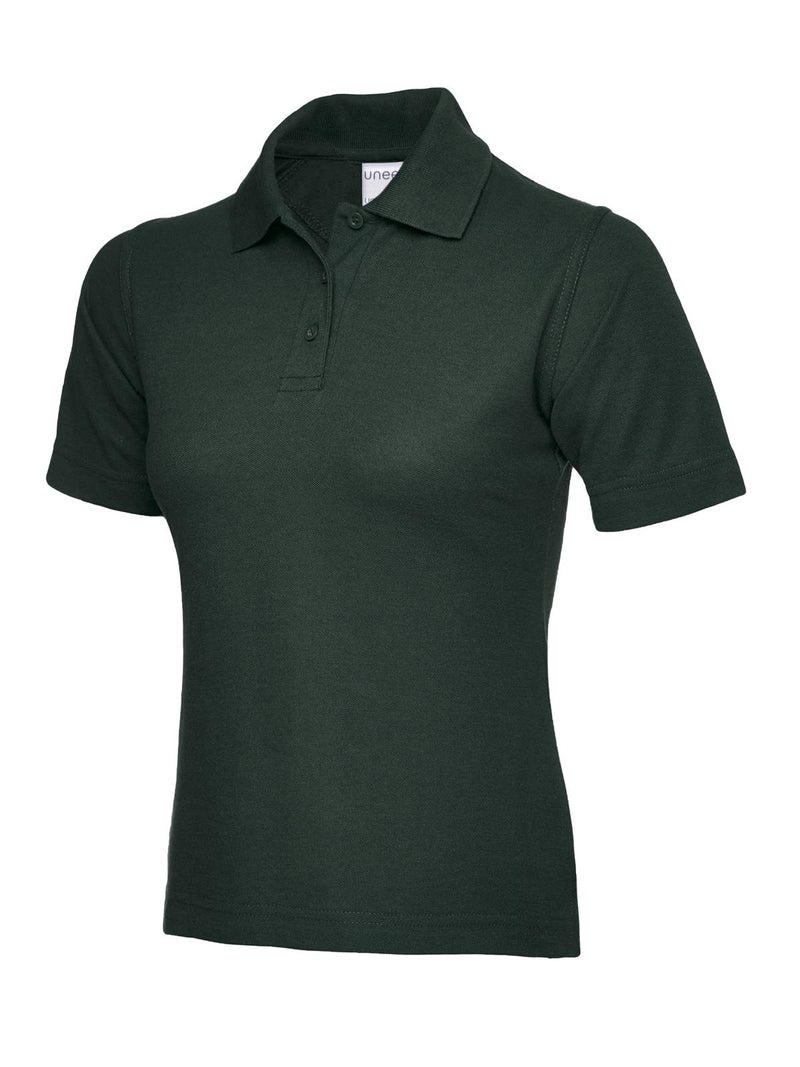 Ladies Active Cotton Poloshirt - personalised by IPM Teamwear