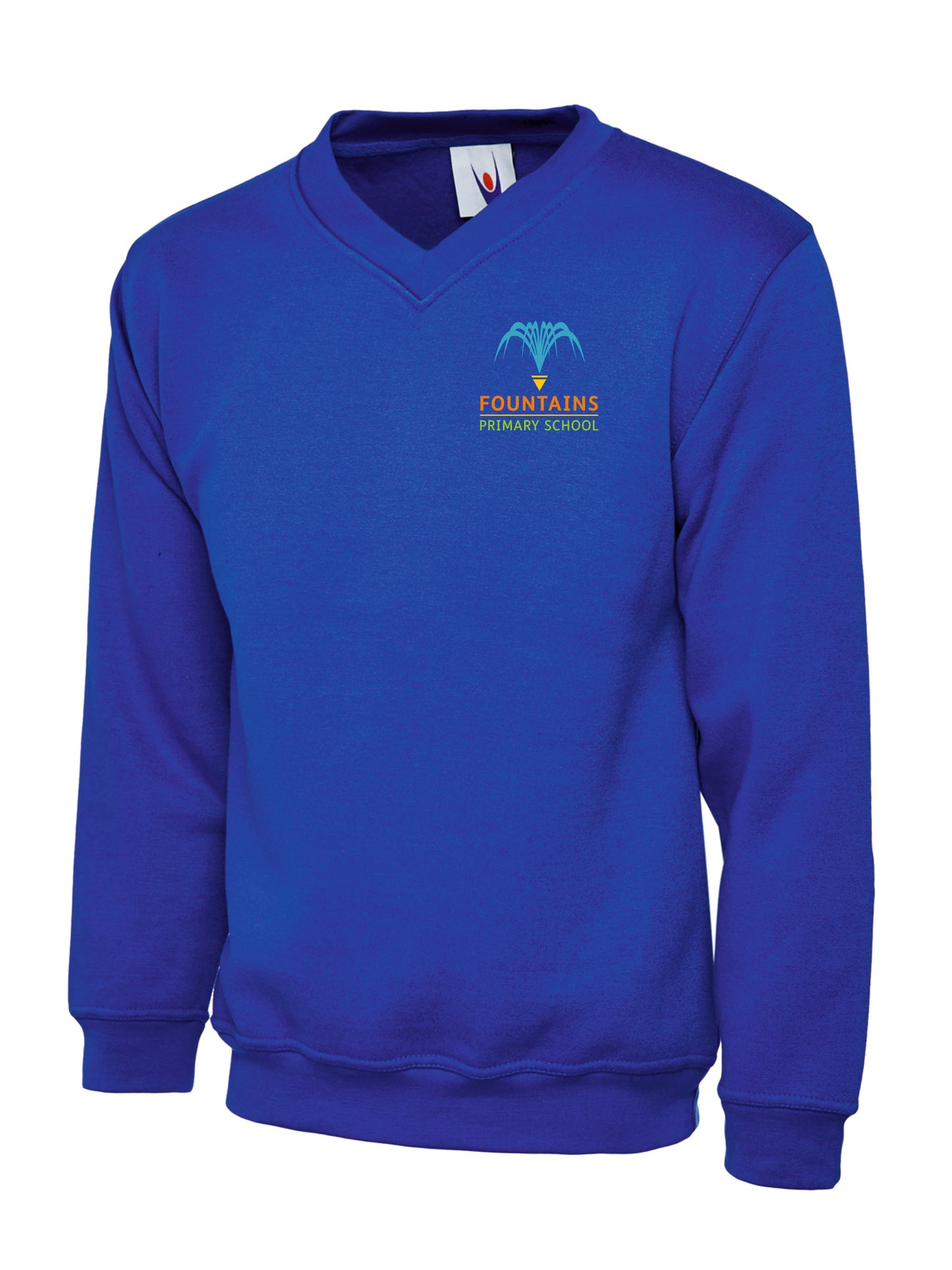 Fountains Primary School V-neck Sweatshirt