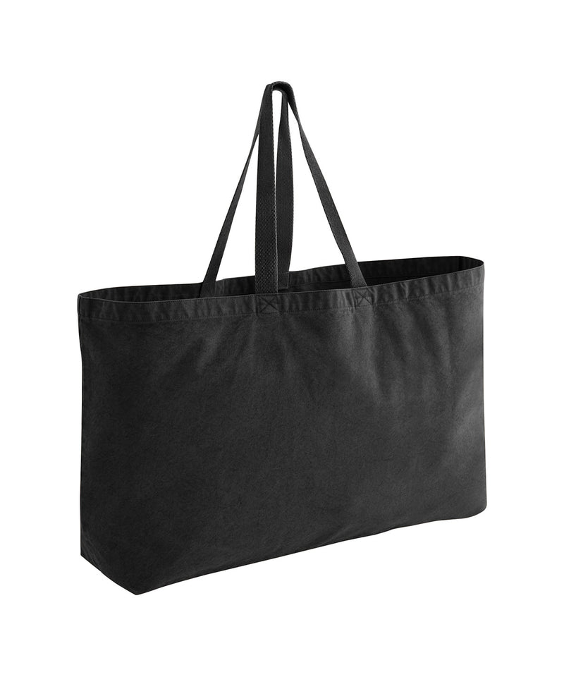 Garment-dyed oversized tote bag - personalised by IPM Teamwear