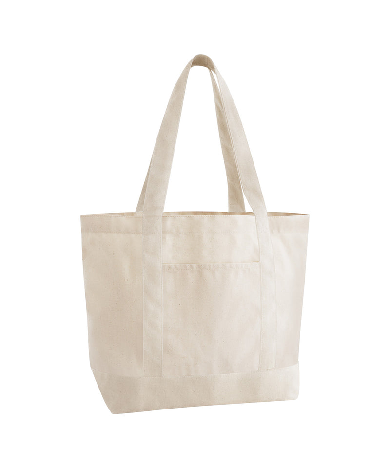 EarthAware® organic varsity shopper - personalised by IPM Teamwear