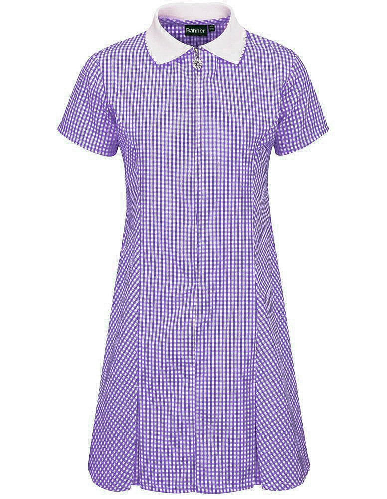 Avon Corded Gingham Dress