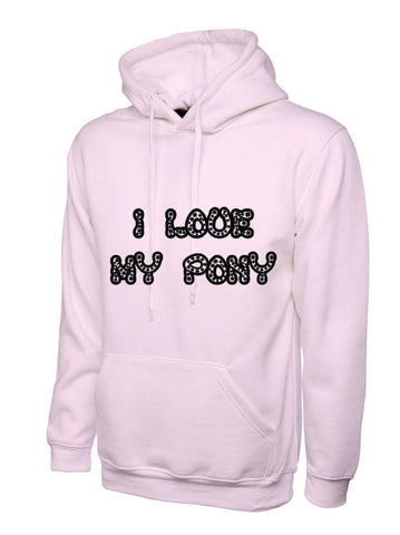 I Love My Pony Children's Hoody