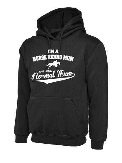 I'm a Horse Riding Mum Hoody