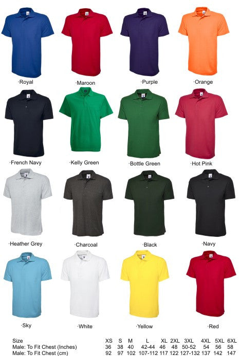 East Staffs Classic Unisex Polo