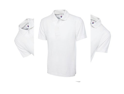 Pack Of 3 Plain White Polo Shirts - IPM Teamwear