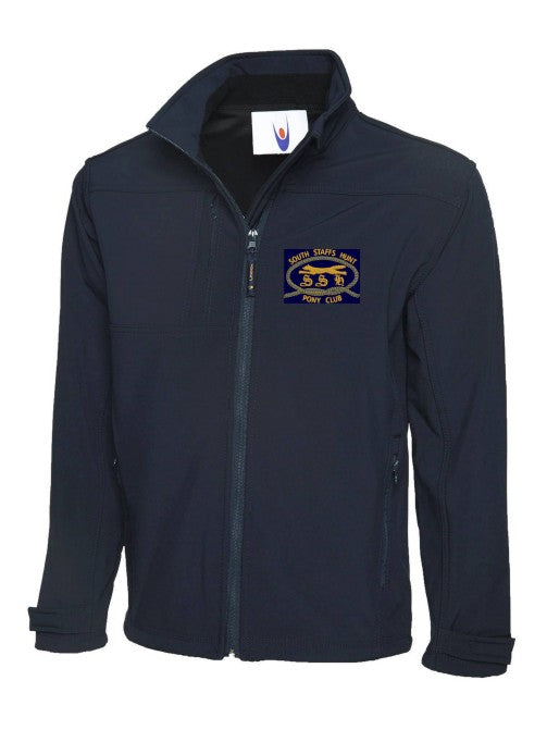 South Staffs Hunt Pony Club Unisex Premium Softshell