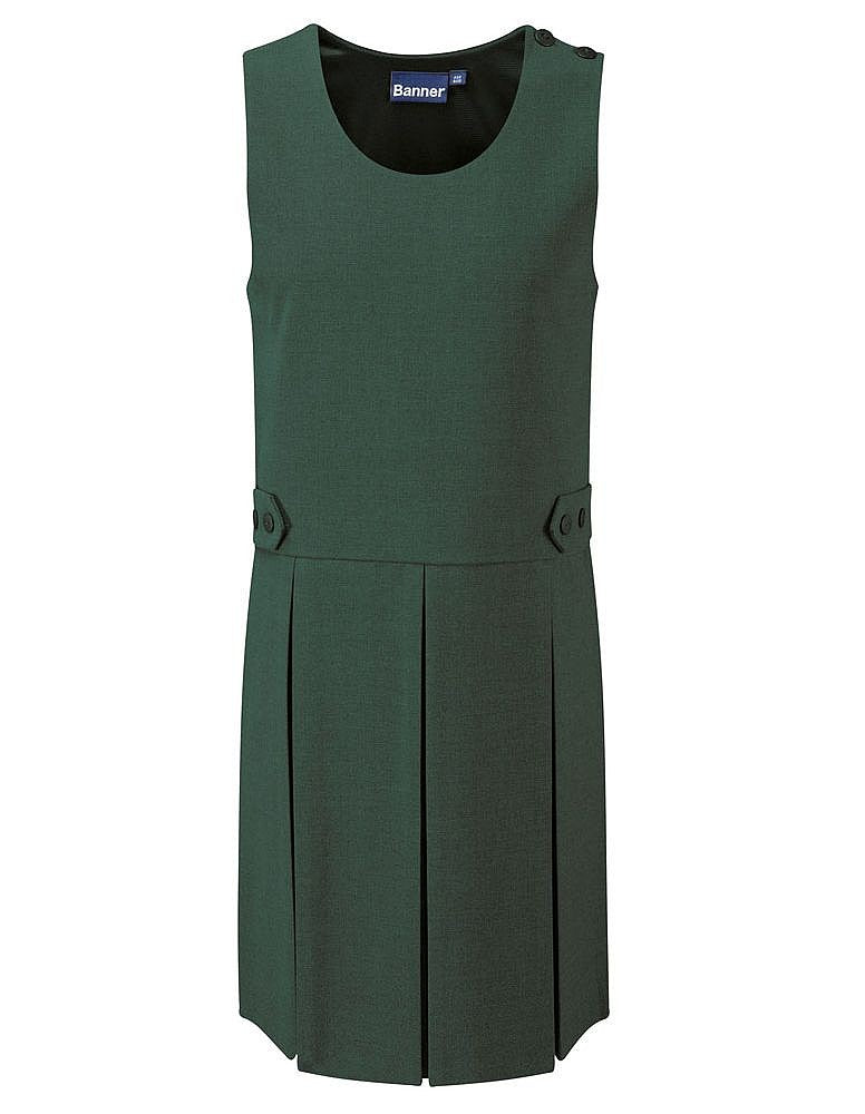 Tenby Box Pleat Pinafore