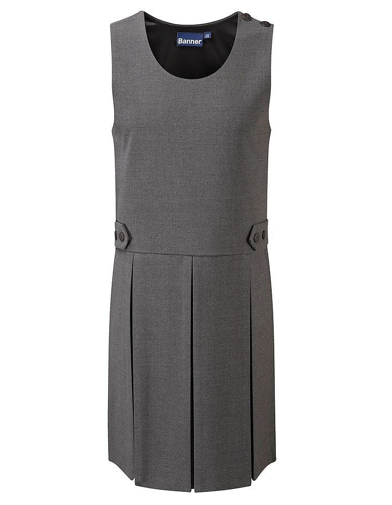 Tenby Box Pleat Pinafore