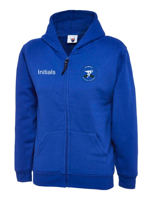 Etwall Primary Full Zip Hooded PE Sweatshirt