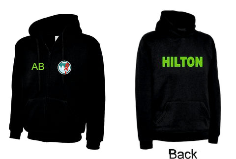 Hilton Primary Full Zip Hooded PE Sweatshirt